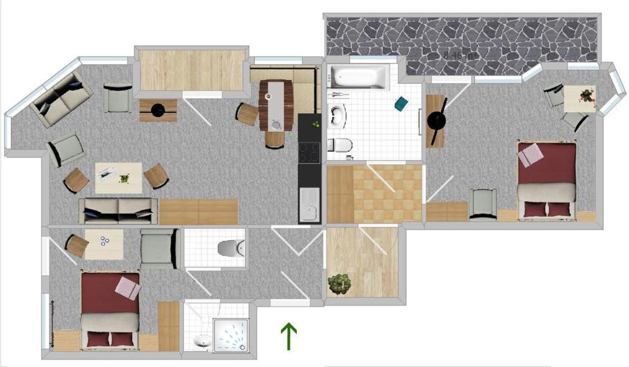 Mehlerhof Appartement Tux Buitenkant foto